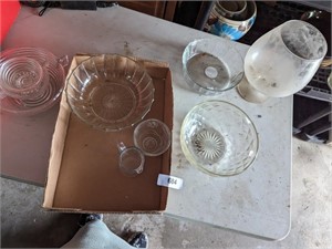 Glass Bowls, & Other