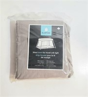 KUSHIES FITTED SHEET FOR TRAVEL CRIB LIGHT