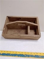 Vintage wooden Tote box