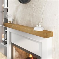 BoscoMondo 66" Fireplace Mantel - Natural