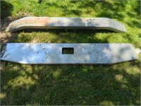 SET OF FRONT AND REAR TRACTOR TRAILER BUMPERS