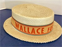 Wallace for President Styrofoam Hat