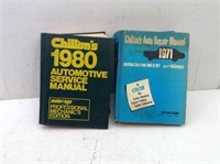 Vtg Chilton's Service Manuals  1971   1980