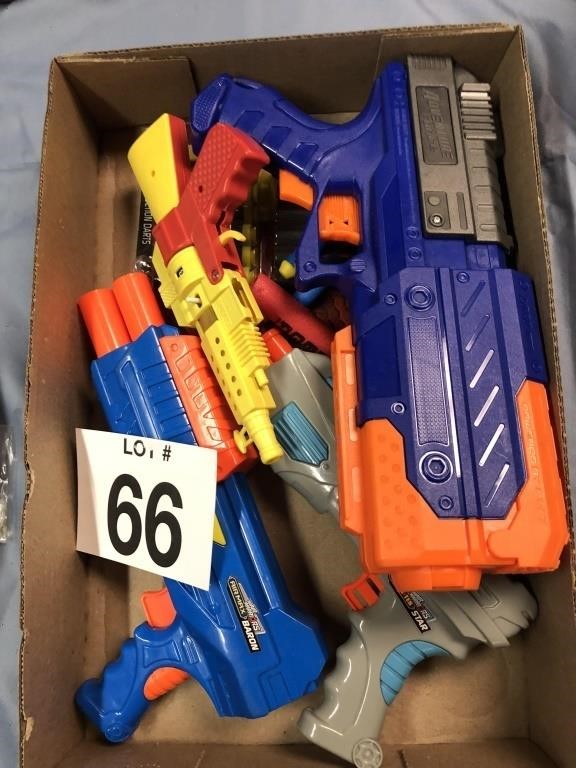 Flat of Toy Guns