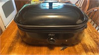 Large Oster Electric Roasting Pan With Lift Out