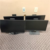 (4) Dell Monitors                (R# 207)