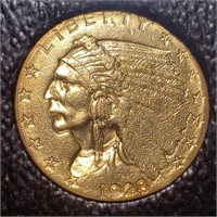 1928 Gold $2.50 Indian - Glorious!