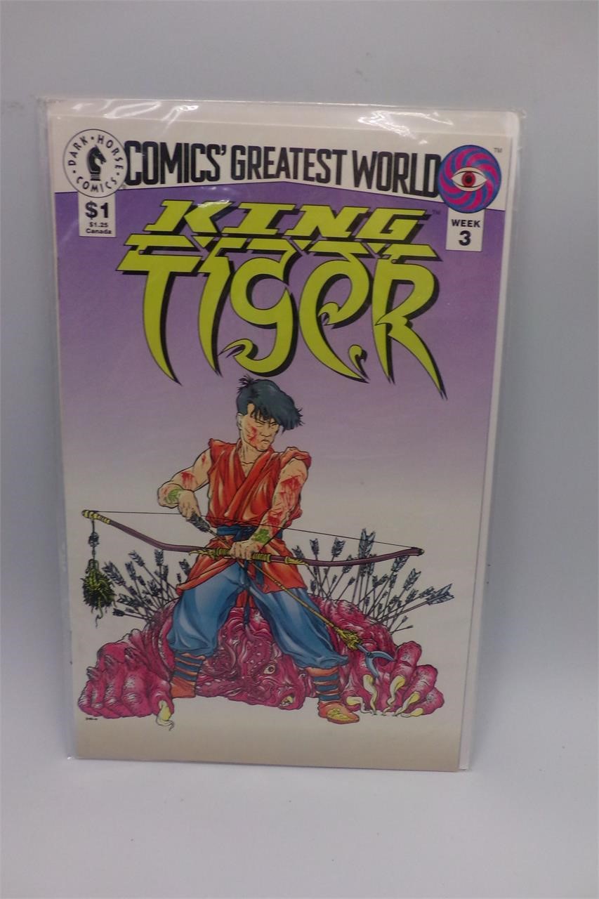 Vintage King Tiger Comic Book