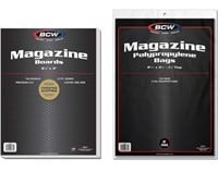 BCW Magazine Bag and Backing Board 100 ct