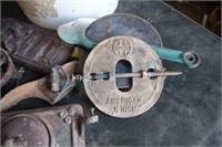 Group antique iron