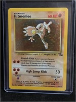 Hitmonlee Holo Rare 7/62 Pokémon Fossil HP