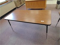 5'x2-1/2' Work Table from Room #407