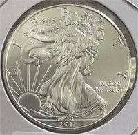 2011 American Eagle Silver GEM BU