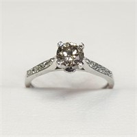 $4800 14K  Diamond(~0.66ct) Ring