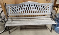 WOOD OUTDOOR BENCH