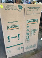 Five Uhaul Dish Barrell Boxes