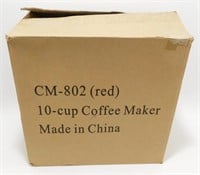 * New 10-Cup Coffee Maker