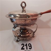 CHAFING DISH SILVER PLATE