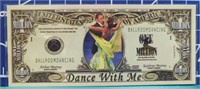 Dance with me million dollar banknote