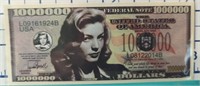 Betty Joan perske banknote
