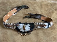 Navajo Style Feather Headband