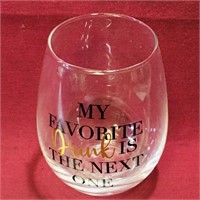 Novelty Brandy Glass (4 3/4" Tall)