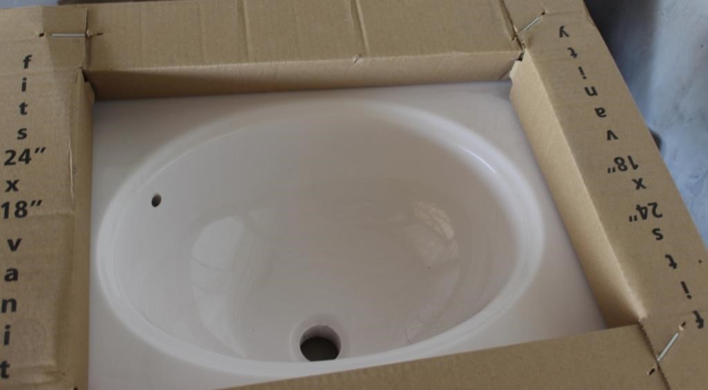 24 x18 Vanity Sink new in box