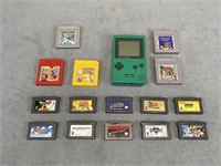 Nintendo Game Boy Pocket & Games