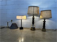 4 Various Table Lamps