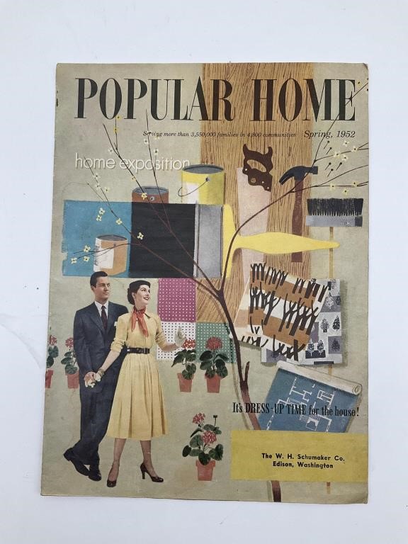 1952 Popular Home  Magazine