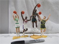 4 Basketball Figurines