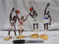 4 Basketball Figurines