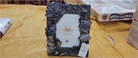Cast Metal Frame  5 3/4 inches x 7 inches