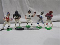 5 Football Figurines