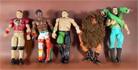 Lot 0f 5 Wrestling Toys