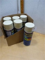 NEW Spray Paint Almond - 6 Cans