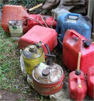 Assortemente of Gas Cans
