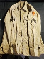 Vintage Military Dress Shirt
