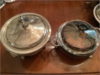 2 silver plated servers