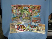 Group of vintage Marvel Superhero Comic Books