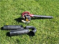 Poulan Pro. PPB430VS  gas leaf blower works.