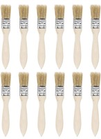 (new)(14pcs) uxcell 1 Inch Paint Brush Natural