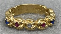 10K Gold Ring, 3.61g, Sz 6