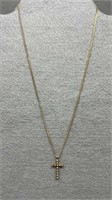 14K Gold Necklace, 3.23g, 17”