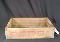 Vtg Wood Pepsi Crate