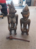 WOODEN STATUES