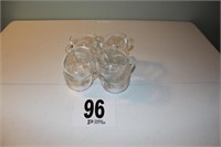 (4) Pieces of Glassware