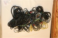 25 Guitar Speaker Patch Cables Assorted Sizes - B