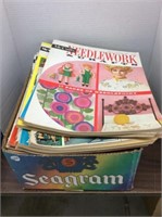 box of mccalls craft magazines