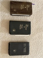 (3) Pocket Bibles